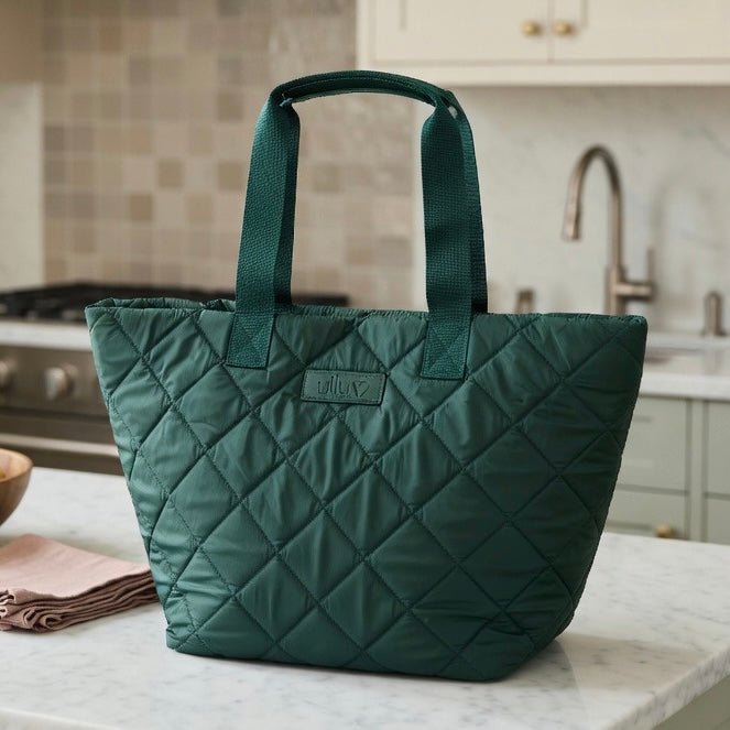 Signature Tote - Racing Green