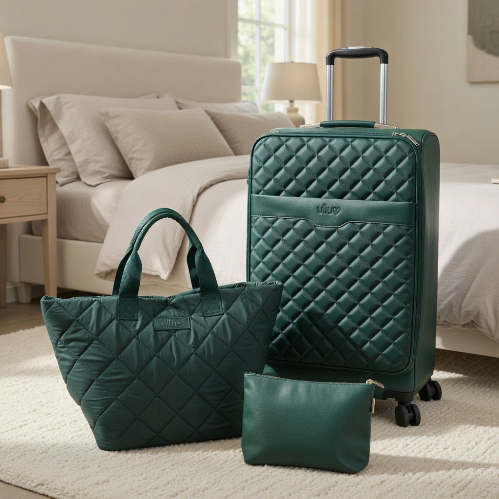 Signature Wheelie Case Set - Racing Green ☘️