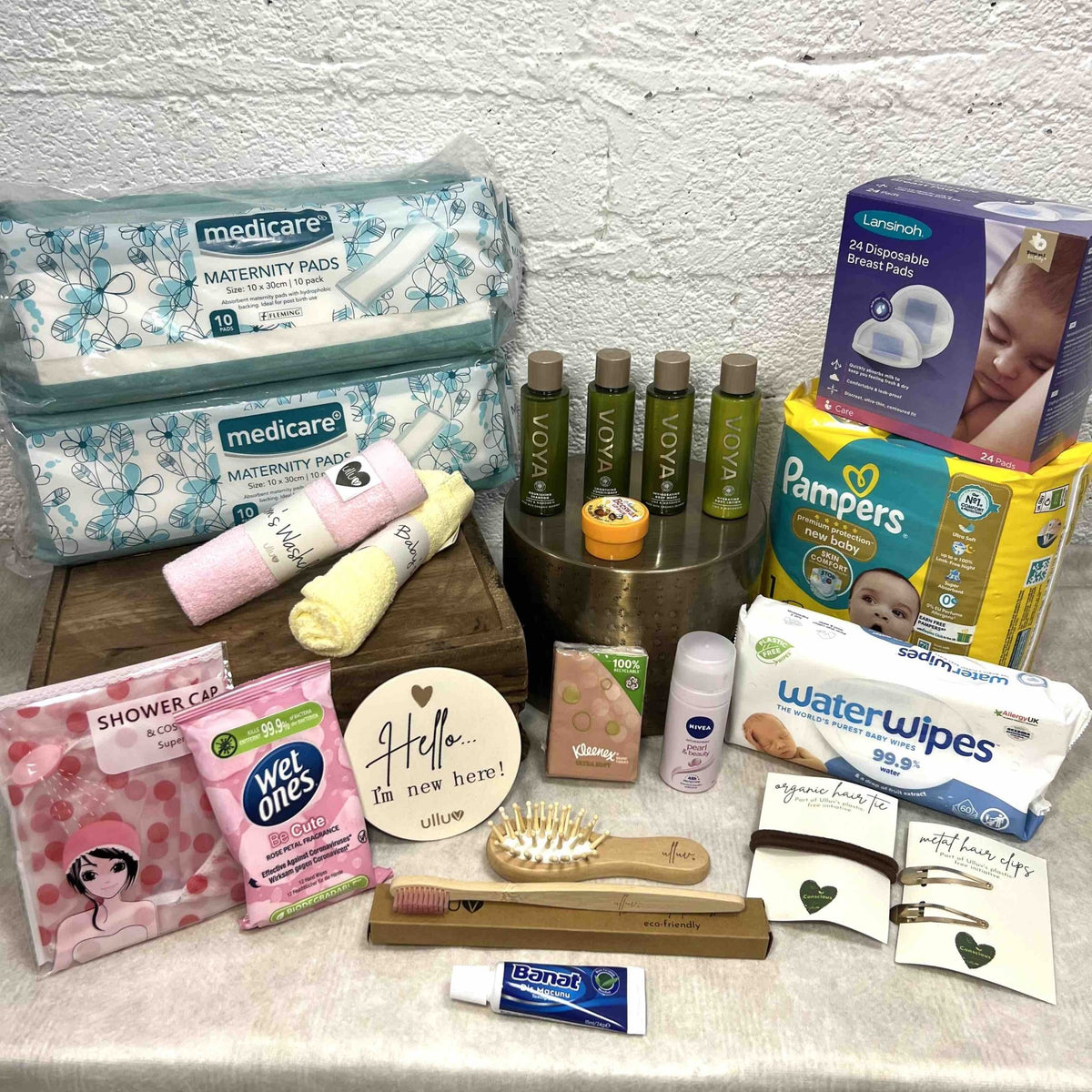 Silver Hospital Bag Contents Pack