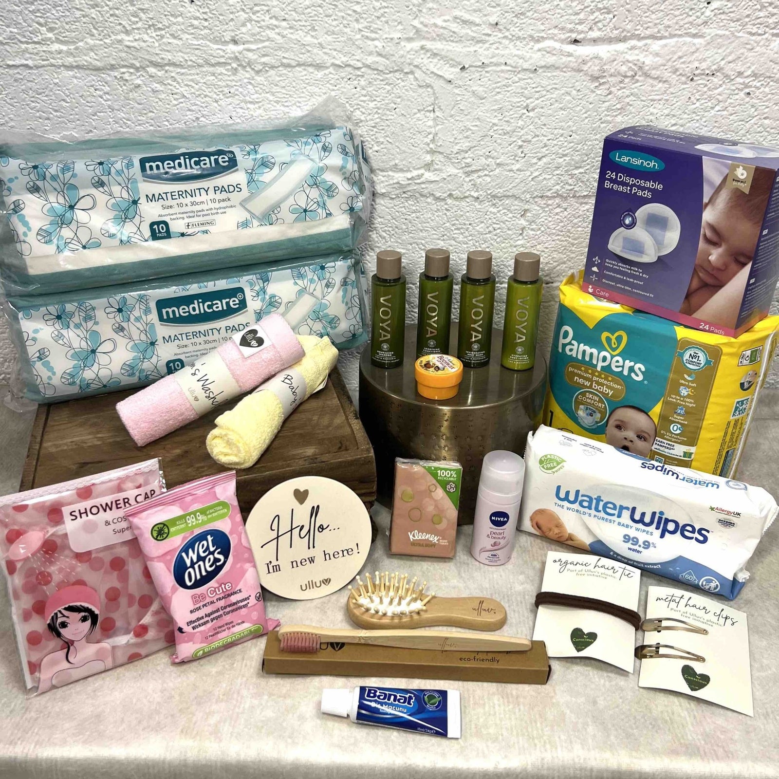 Silver Hospital Bag Contents Pack