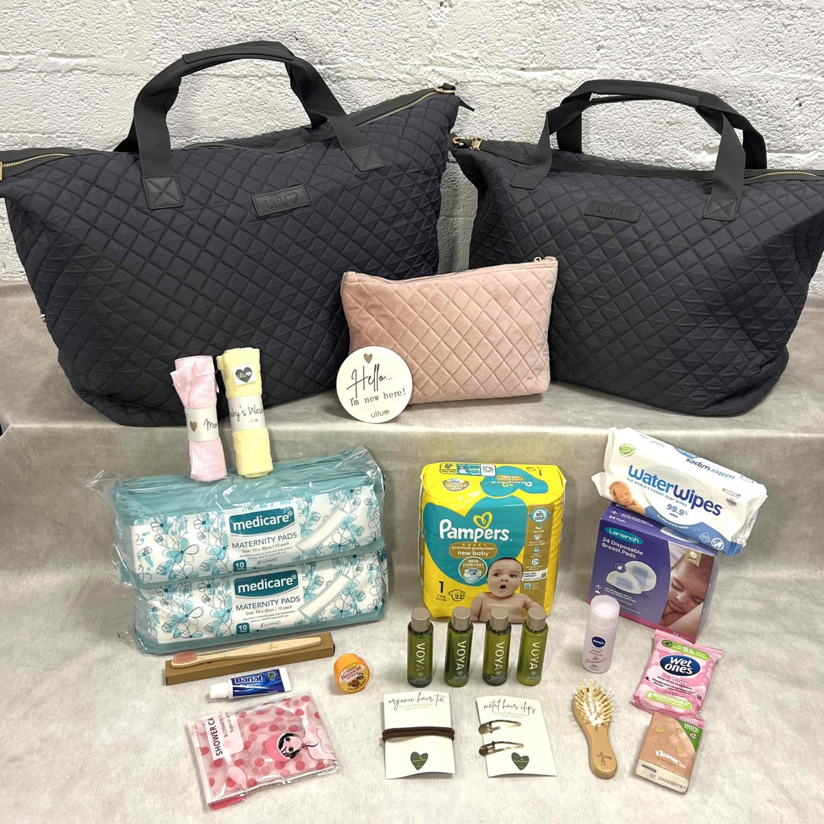 Silver Pre-Packed Hospital Bag