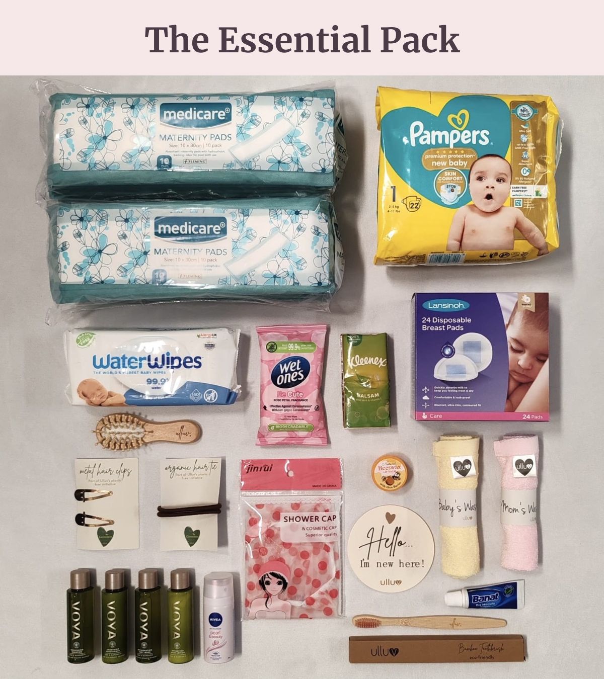 The Mum &amp; Baby Hospital Bag Set