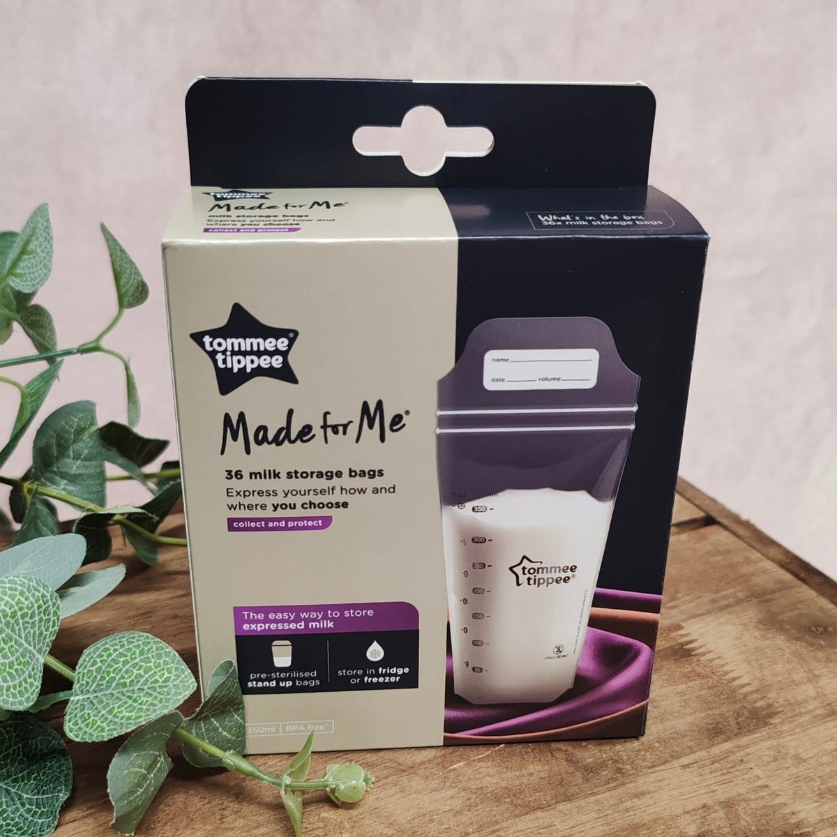 Tommee Tippee Milk Storage Bags (36 pack)