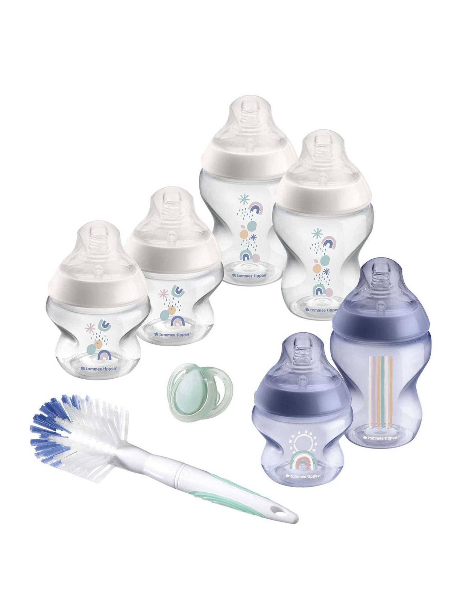 Tommee Tippee Starter Bottle Set - Blue