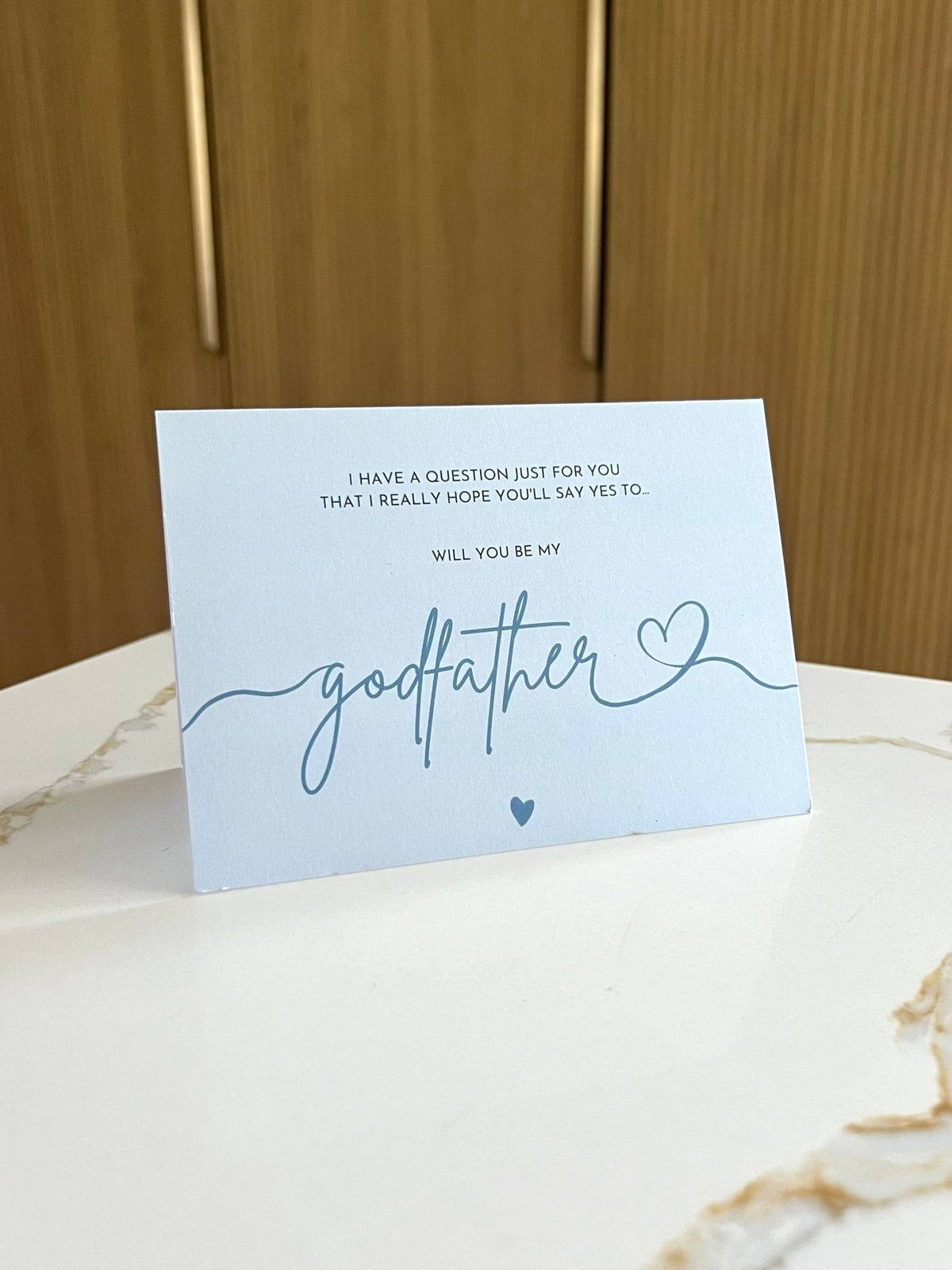 Ulluv "Will You Be My Godfather?" Greeting Card ☘️