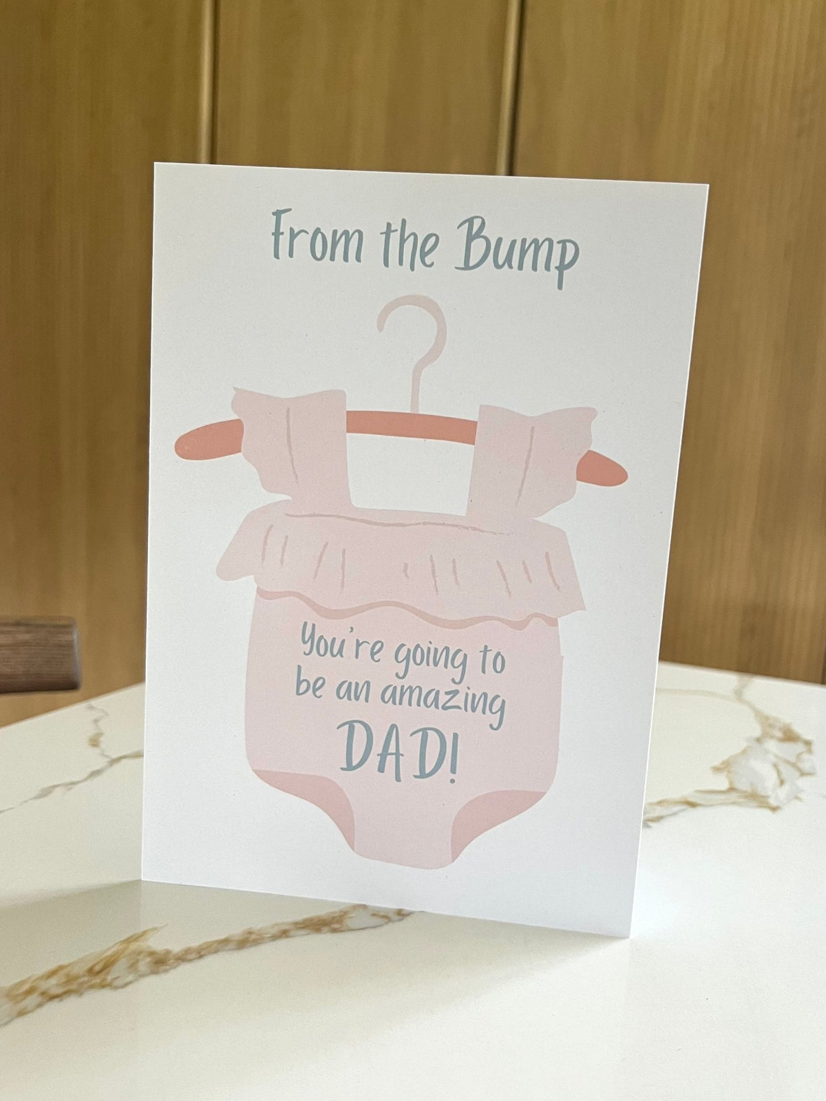 You're Going to be an Amazing Dad (from The Bump) Greeting Cards