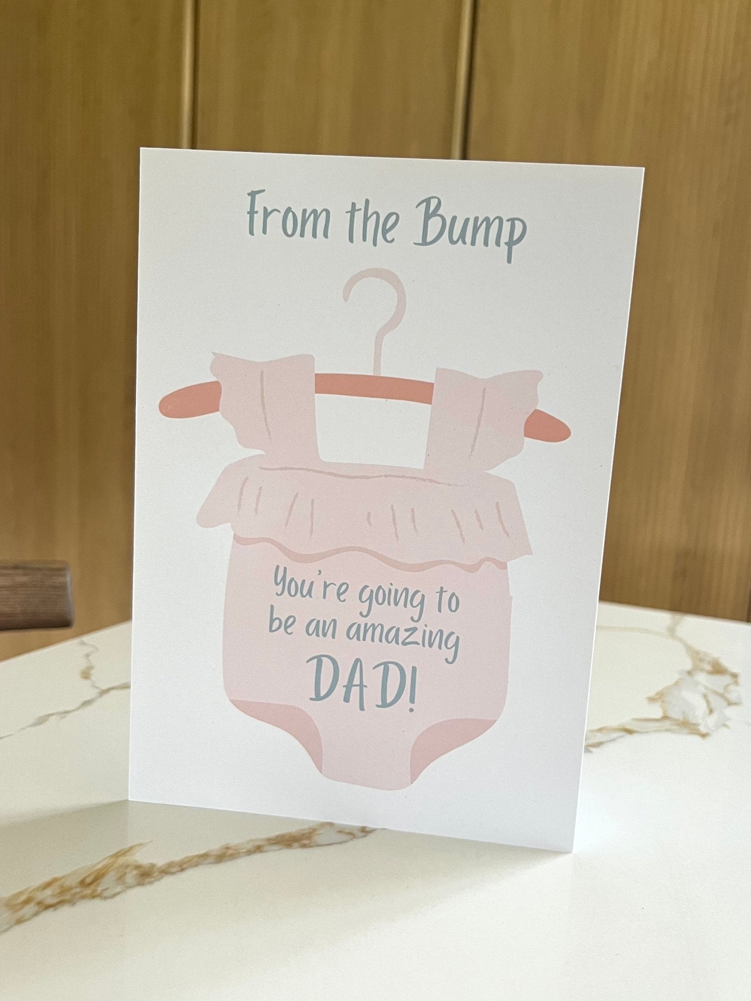 You're Going to be an Amazing Dad (from The Bump) Greeting Cards ☘️
