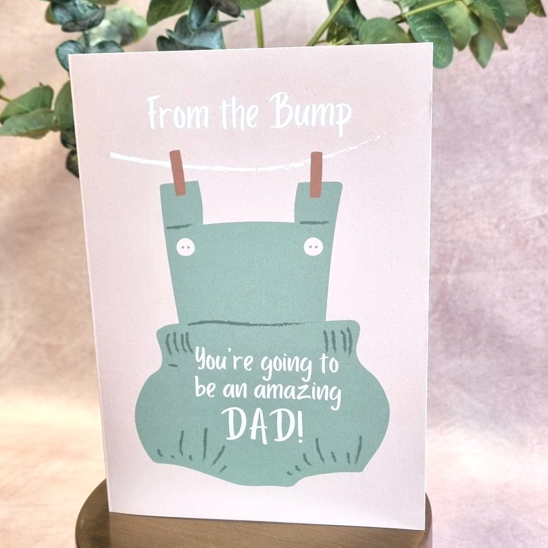 You&#39;re Going to be an Amazing Dad (from The Bump) Greeting Cards ☘️