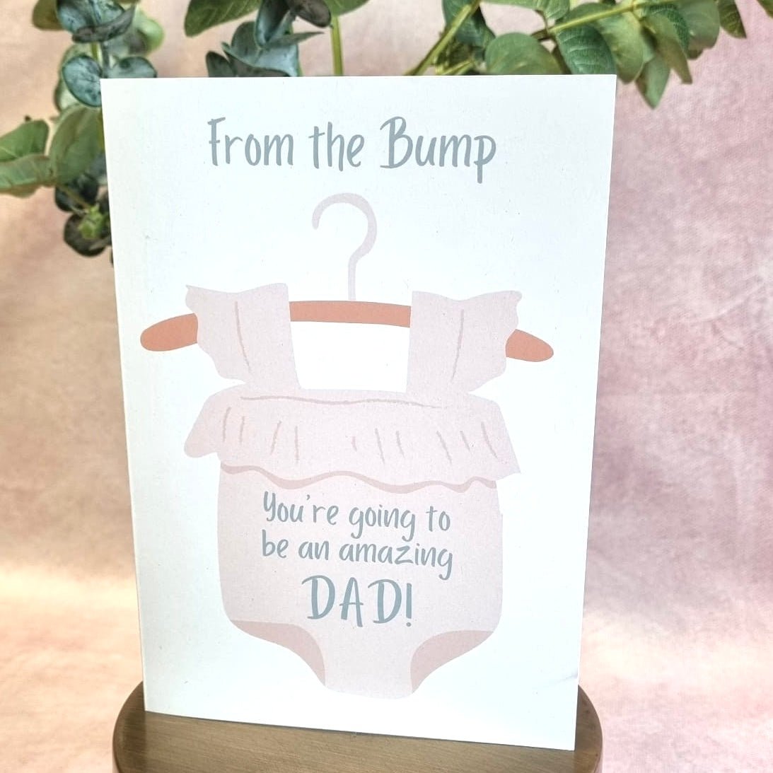 You're Going to be an Amazing Dad (from The Bump) Greeting Cards