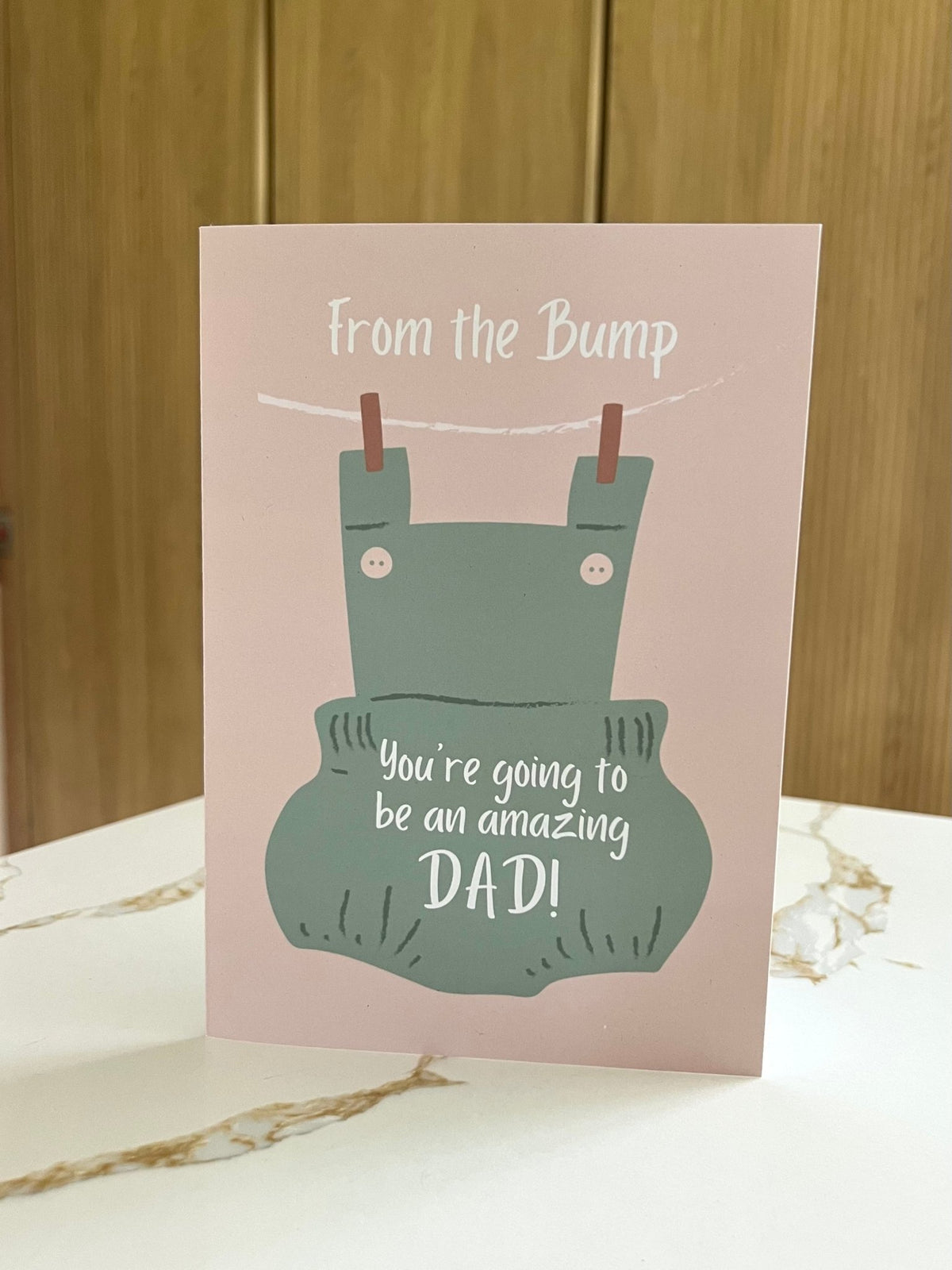 You're Going to be an Amazing Dad (from The Bump) Greeting Cards