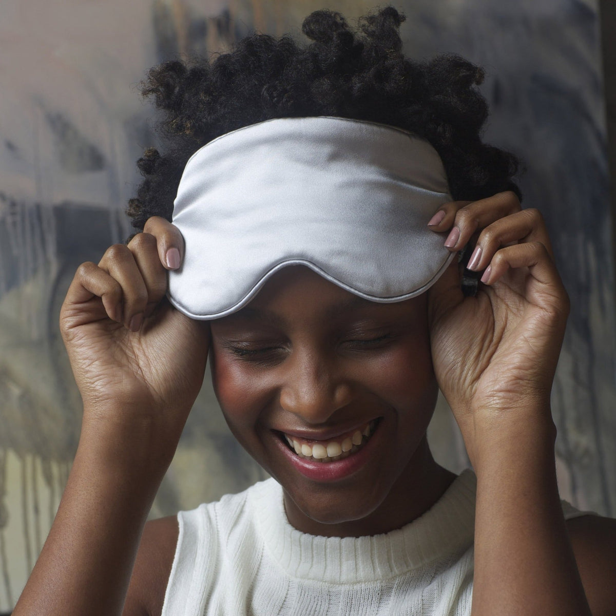 100% Mulberry Silk Eye Mask ☘️