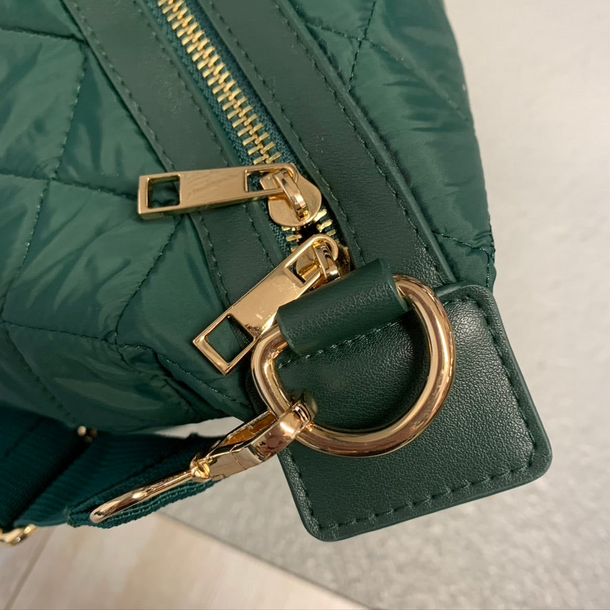 Signature Quilted Racing Green Bag Sets Ulluv Ltd