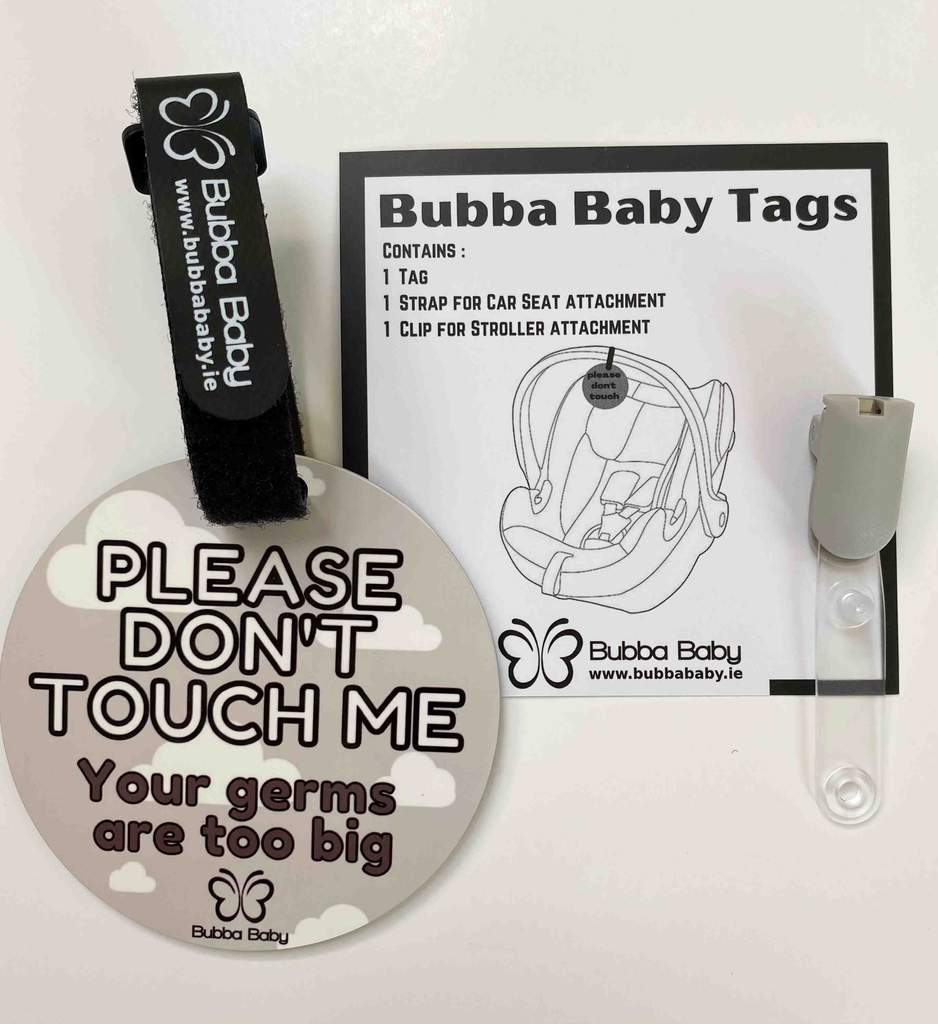 Baby Seat/Stroller Tag ☘️