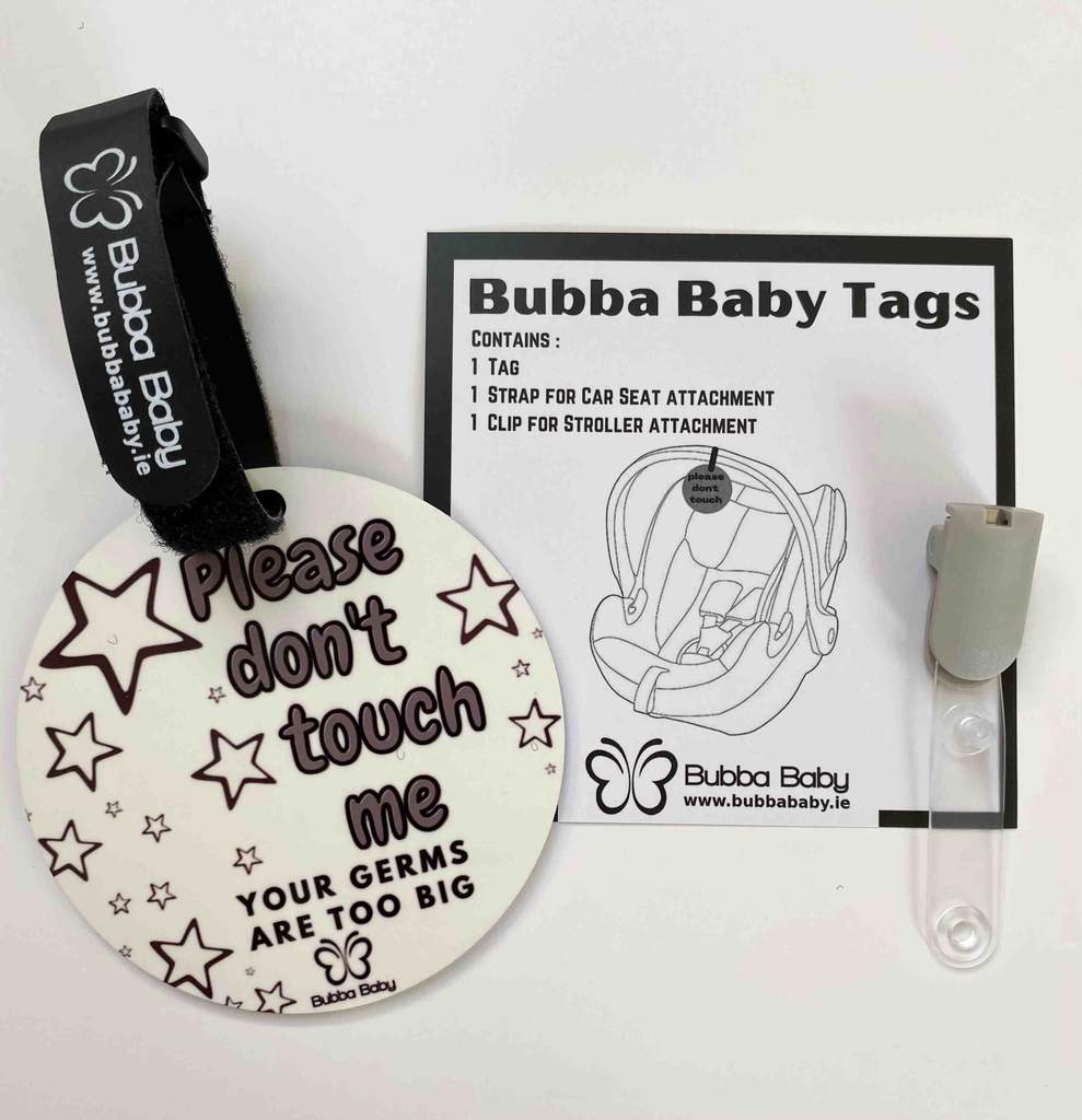 Baby Seat/Stroller Tag ☘️