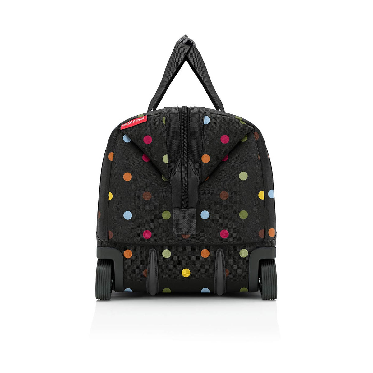 Classic Large Wheeled Holdall - Multicoloured Dots