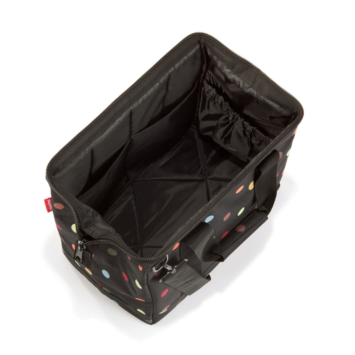 Classic Medium Holdall - Multicoloured Dots