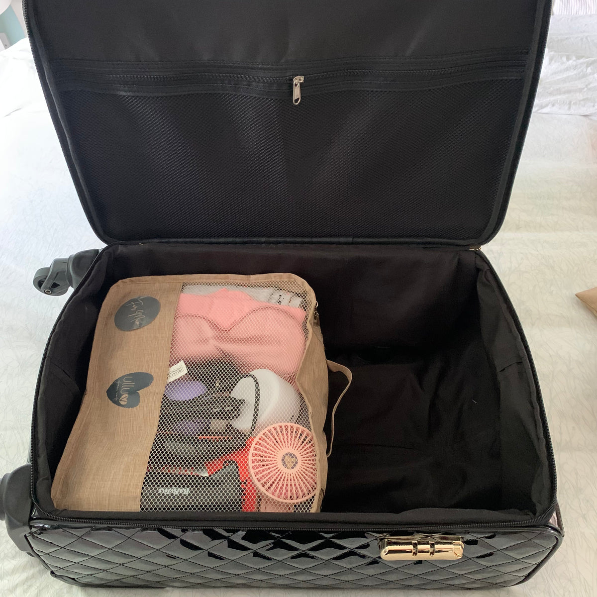 Signature Wheelie Case Set - Midnight Black ☘️