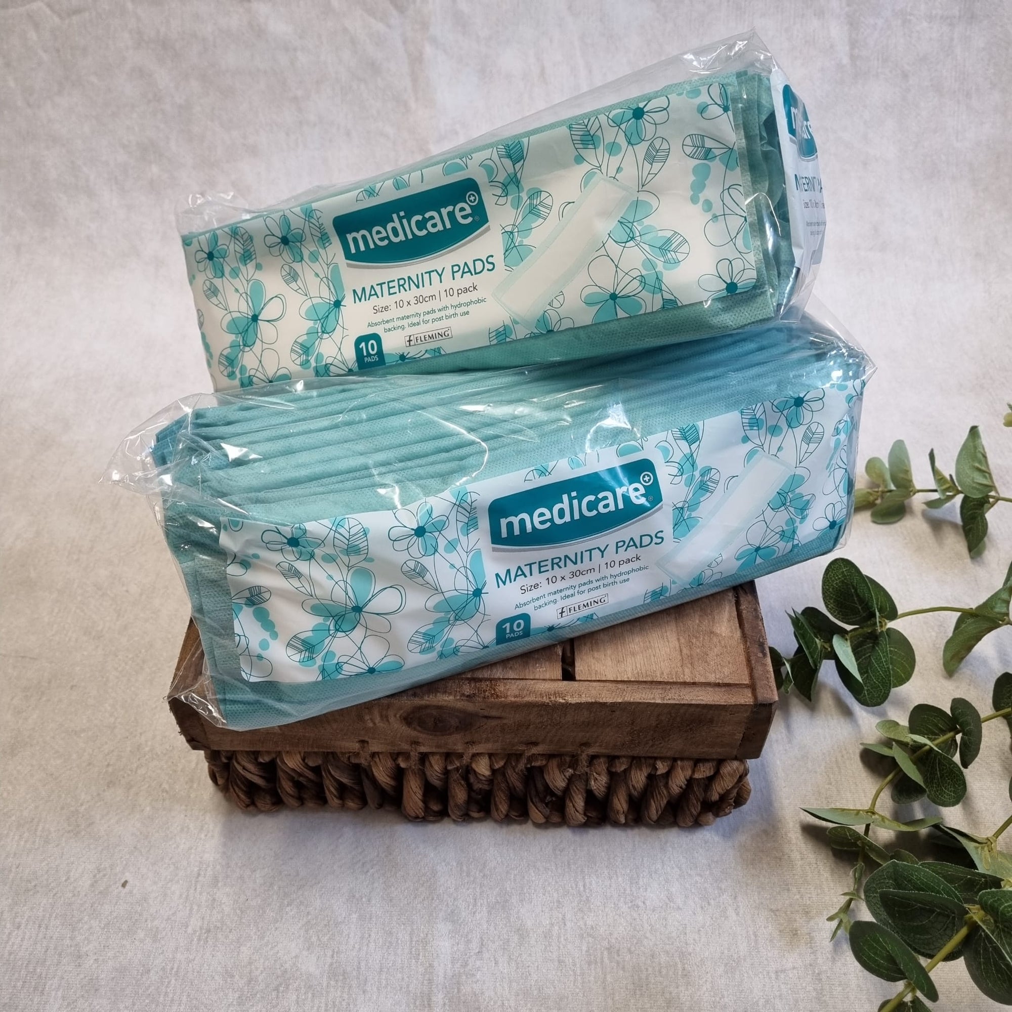 Medicare "Green" Maternity Pads (pack of 2)