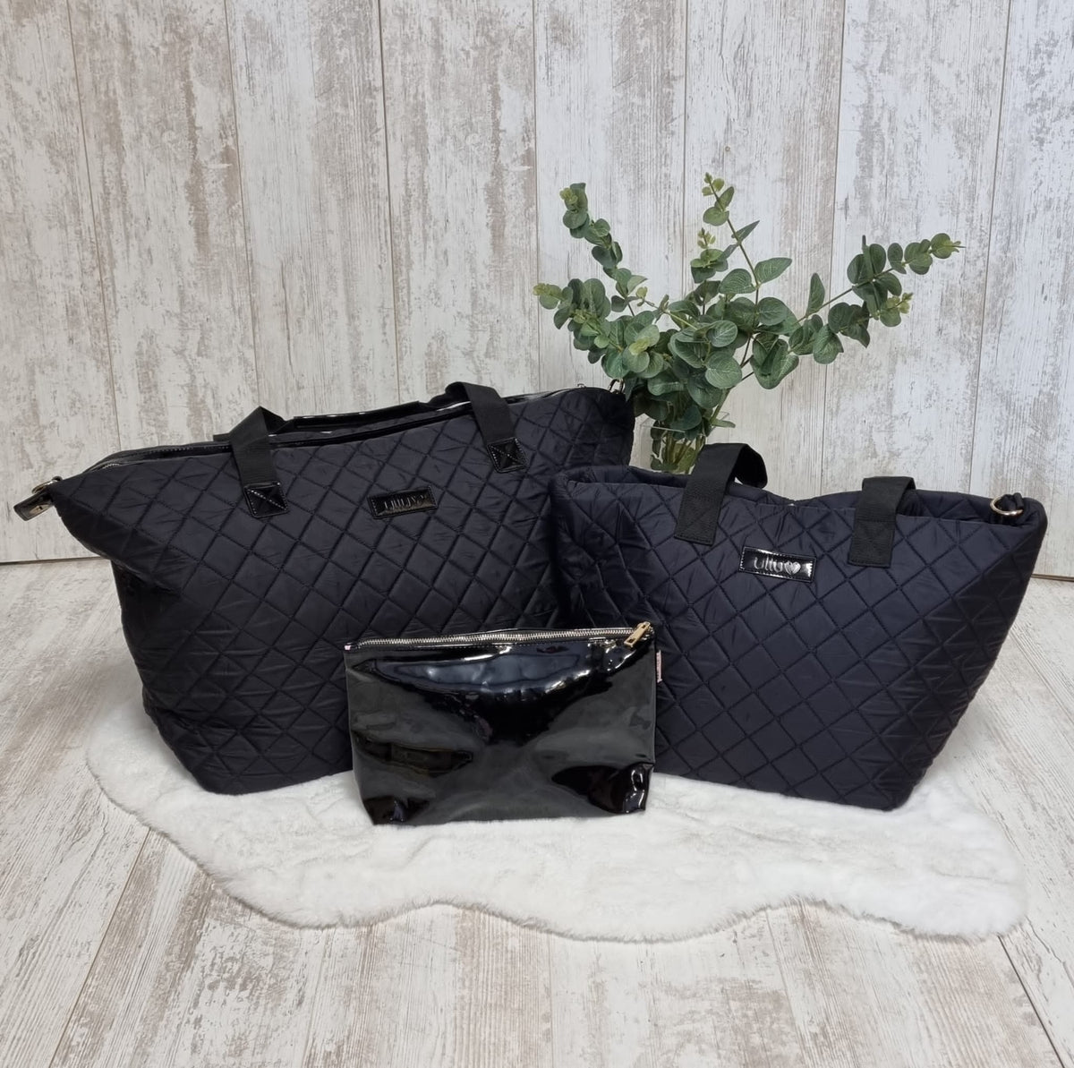 Signature Bag Set - Midnight Black ☘️