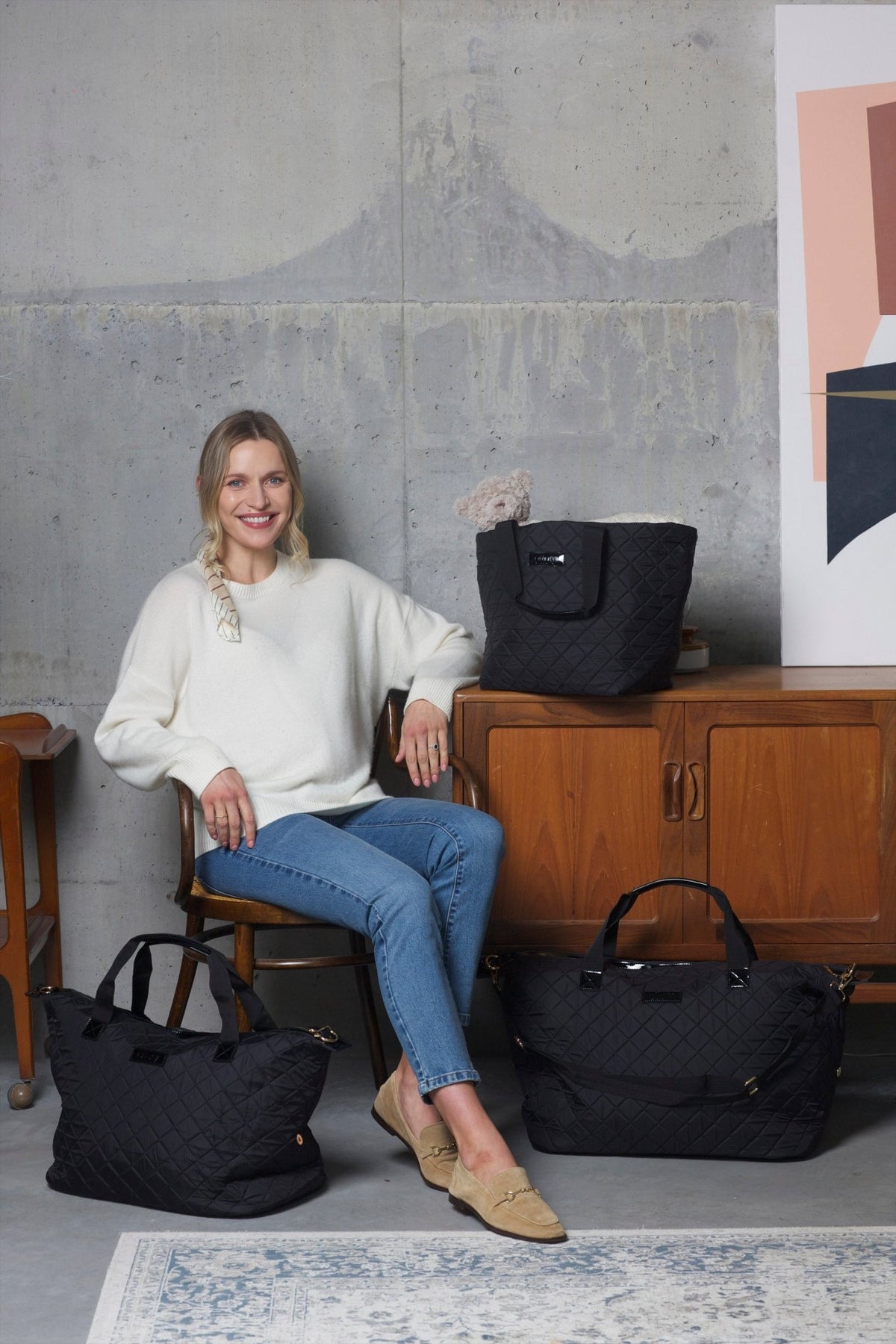 Signature Bag Set - Midnight Black ☘️