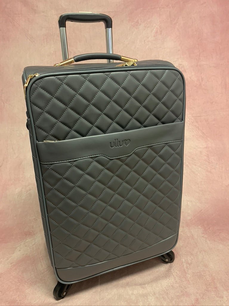 Signature Wheelie Case Set - Dark Grey ☘️