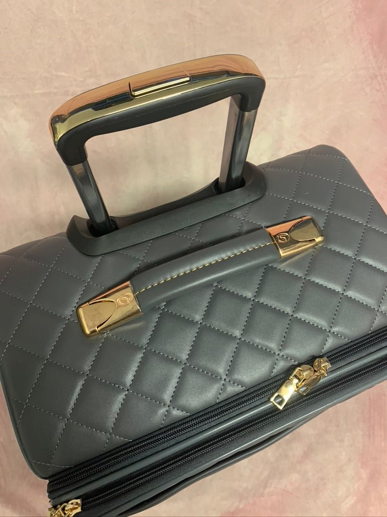 Signature Wheelie Case Set - Dark Grey ☘️